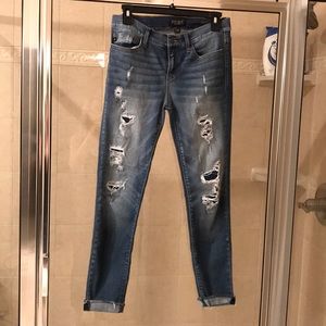 Judy Blue distressed skinny jeans